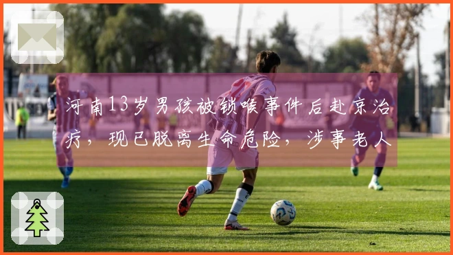 河南13岁男孩被锁喉事件后赴京治疗，现已脱离生命危险，涉事老人已被刑拘